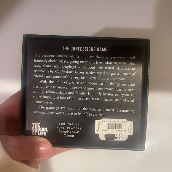 The Confessions Game from Anthropologie - Picture 3 of 6